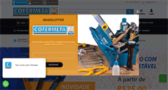Desktop Screenshot of cofermeta.com.br