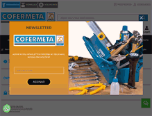 Tablet Screenshot of cofermeta.com.br